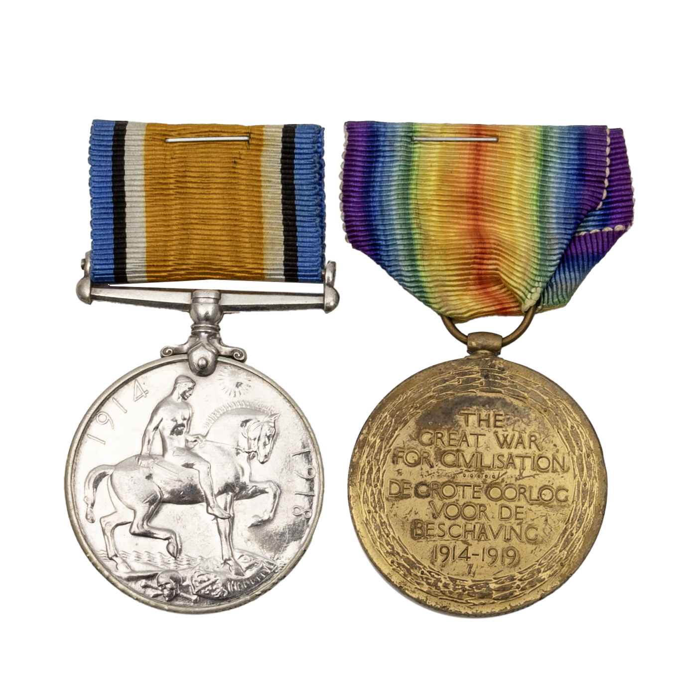 South Africa, Pair, WWI, EF
