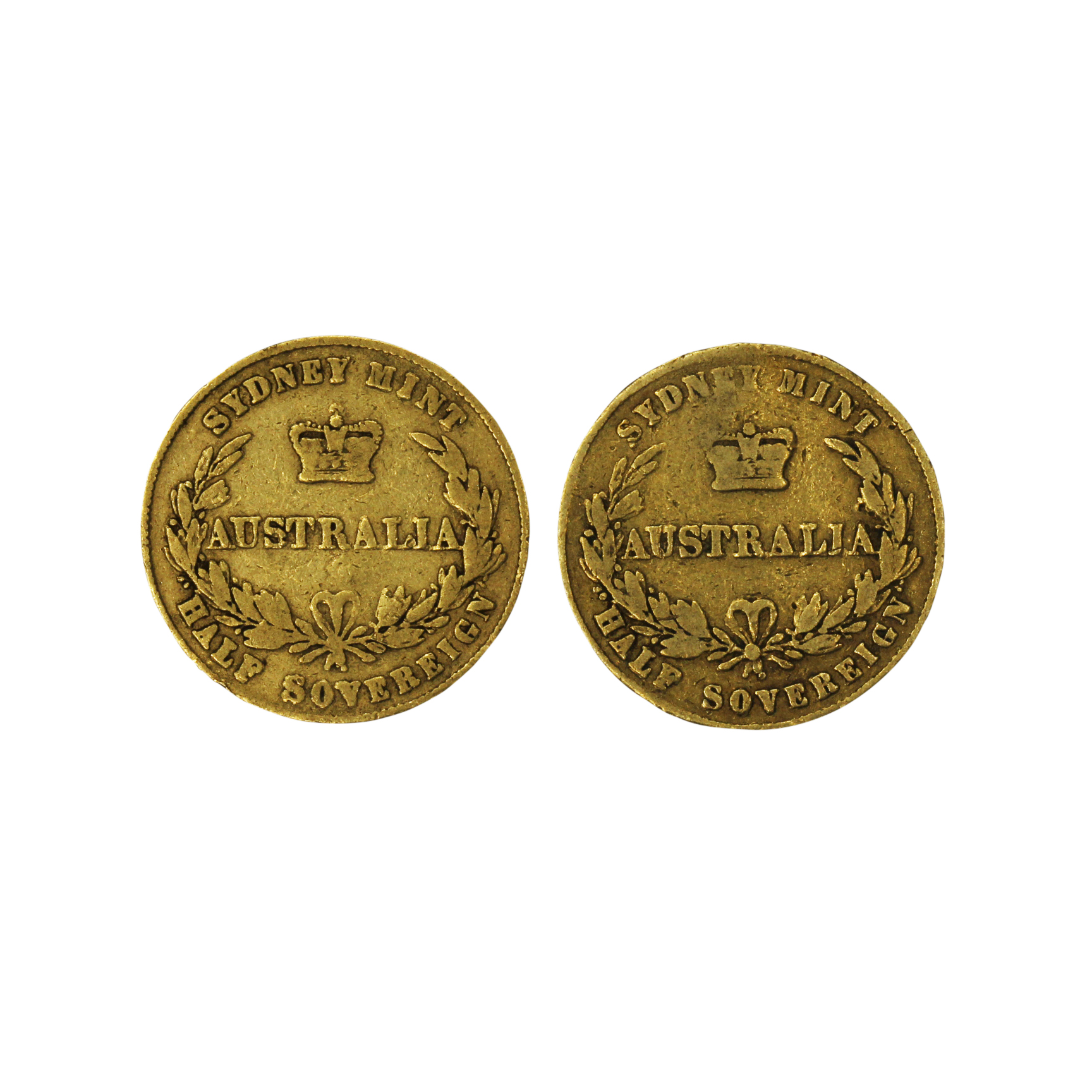 1150. · Group, Victoria, Half Sovereign, aFine