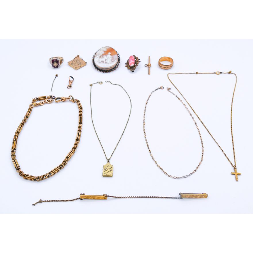 Box Victorian Gold Filled Jewelry