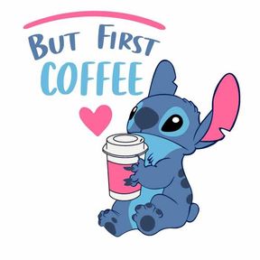 But First Coffee and Stitch Mug -- 51743/4369 SN B2 (S9)