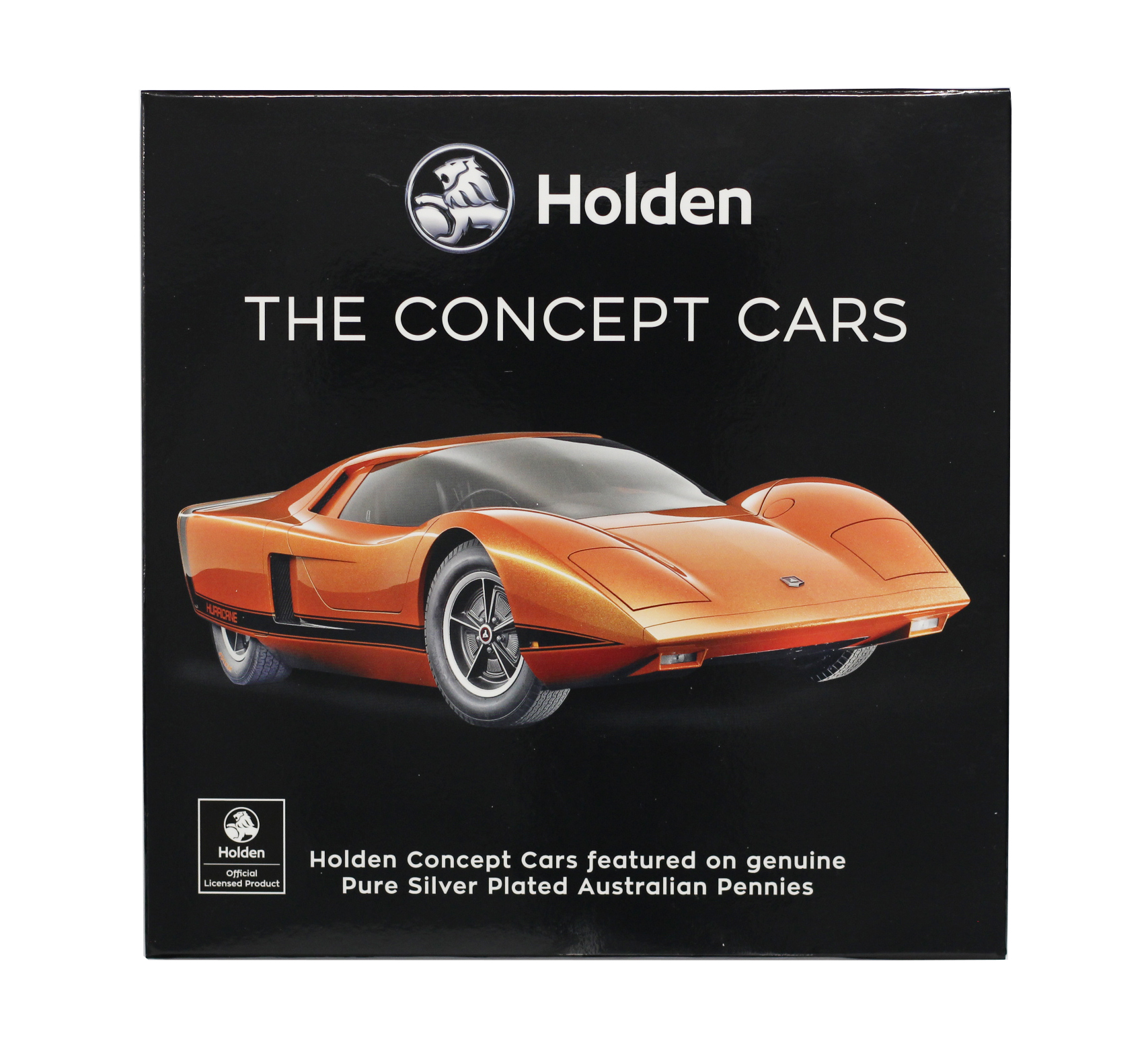 Downies Holden "The Concept Cars" Pure Silver Plated Penny Set - Box