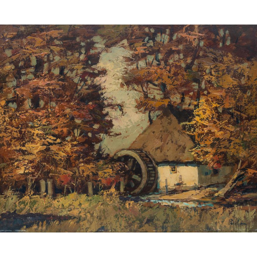 Rudolf Priebe | Młyn wodny
