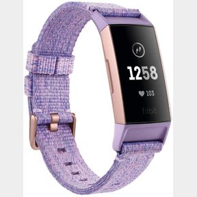 Fitbit Charge 3 Activity Tracker - Lavender Woven - defective