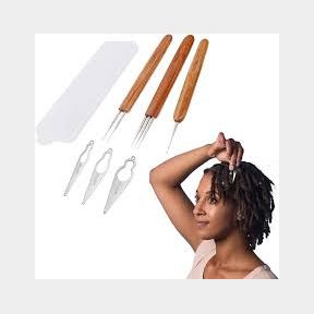 Crotchet Needles - FOR HAIR /BRAIDS - dread crotcheting kit- Bar 9902042672027 - 51734/373 AS B1 (S2)