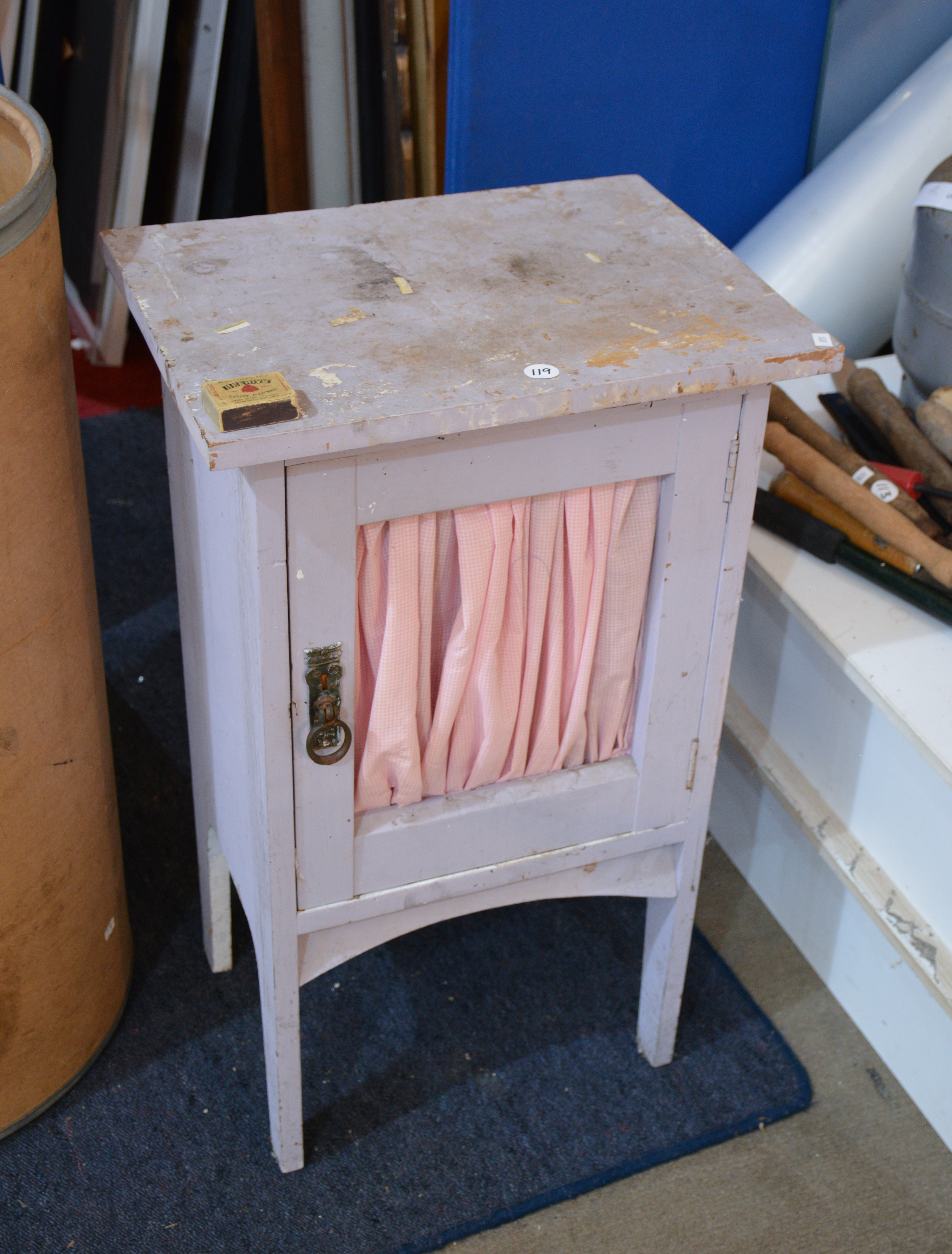 Vintage Bedside Cabinet Project — sold at auction in New Zealand for $15