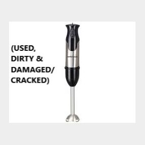 Mellerware - 800W Stick Blender - 85800-(USED, DIRTY & DAMAGED/CRACKED)-51709/524 B3 (S2) B2 (S2)