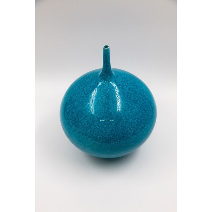 Peter Collis - Blue specimen vase