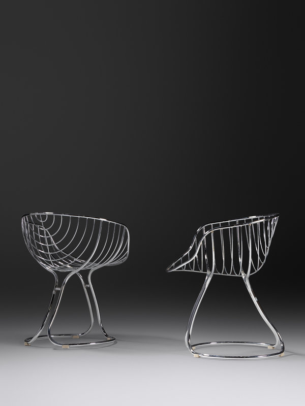 Gastone Rinaldi
(Italian, 1920-2006)
Pair of Pan Am ChairsRIMA, Italy
