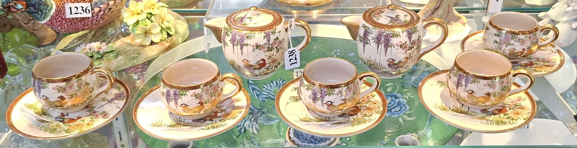 Japanese Satsuma China Teaset