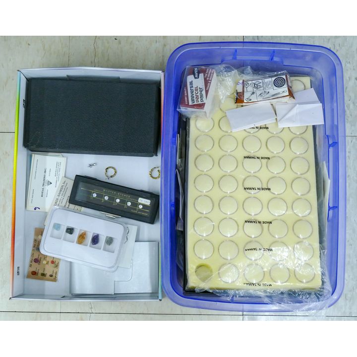 Shelf Gemological Collecting Supplies Etc.