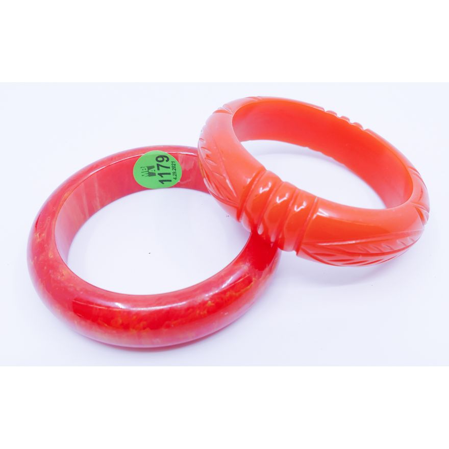 2pc Vintage Catalin Bangle Bracelets