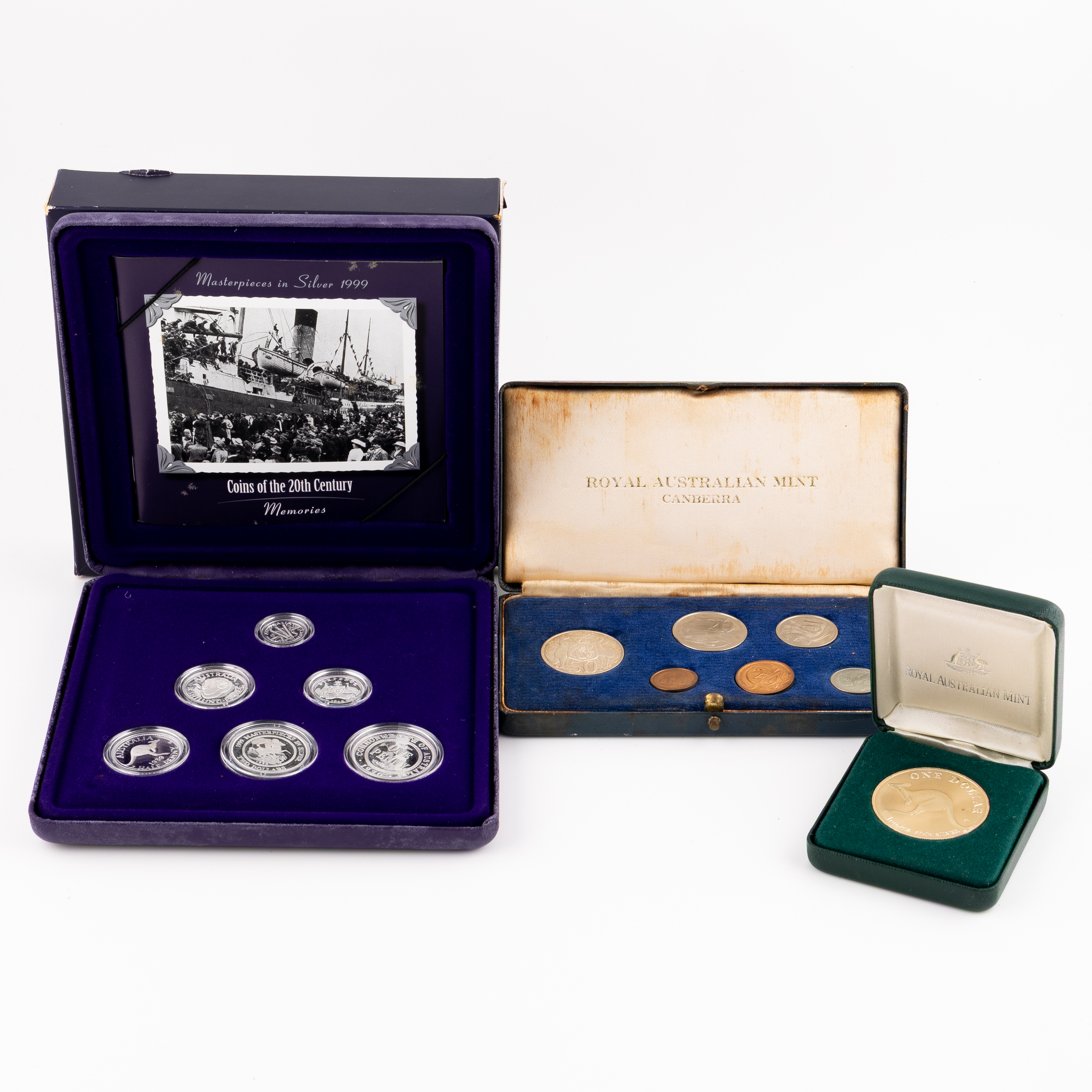 Elizabeth II, RAM - Masterpieces in Silver & Kangaroo, 1998 -1999, aFDC - FDC