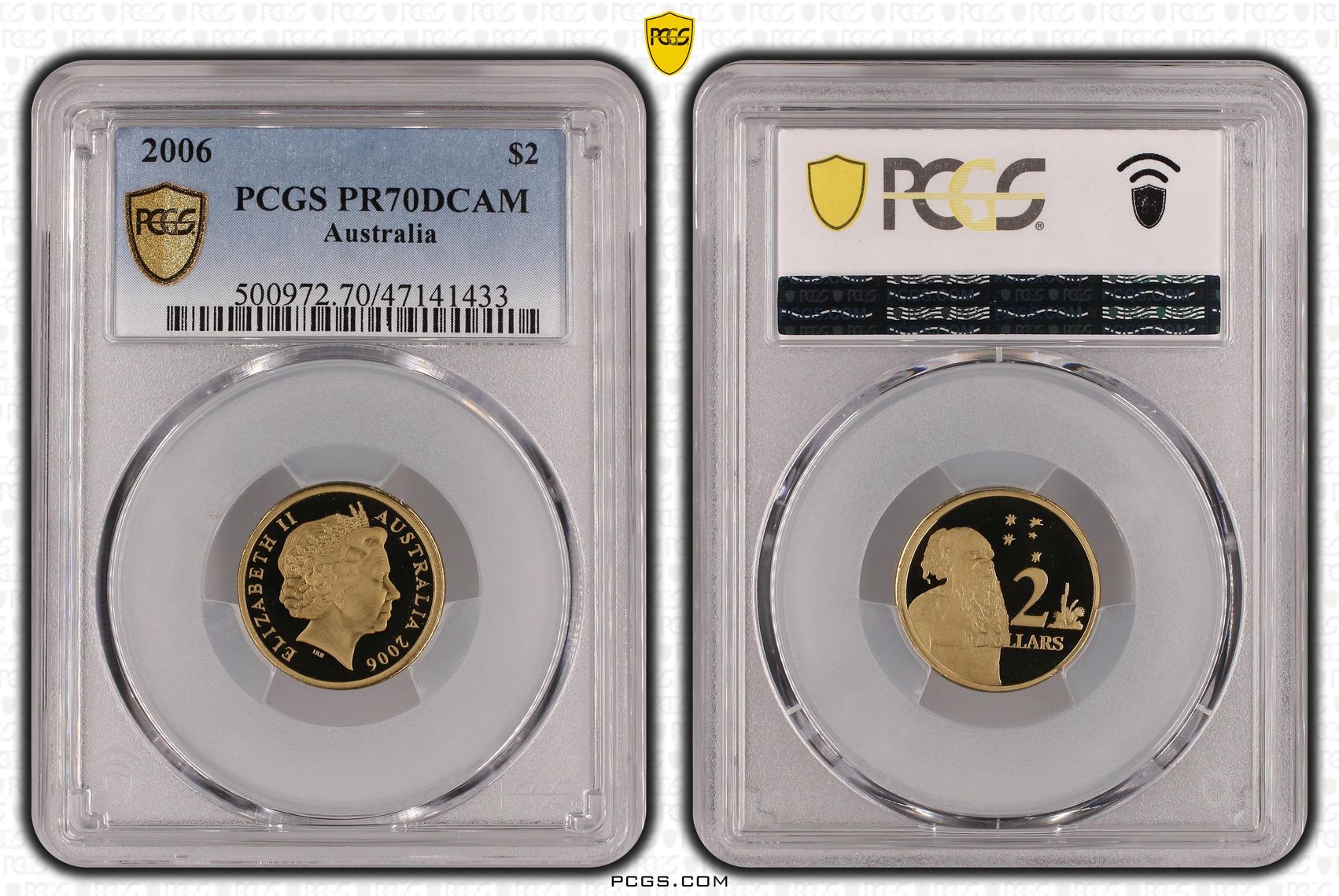 Elizabeth II, Two Dollar, 2006, PCGS PR70DCAM