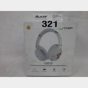COWIN SE7 MAX ANC WIRELESS FOLDABLE OVER-EAR BLUETOOTH HEADPHONES - WHITE - ENJOY POWERFUL SOUND WITH THE FIRST FOLDABLE COWIN