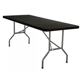 Fine Living - 1.8m Folding Table - Black(NOT ASSEMBLE)