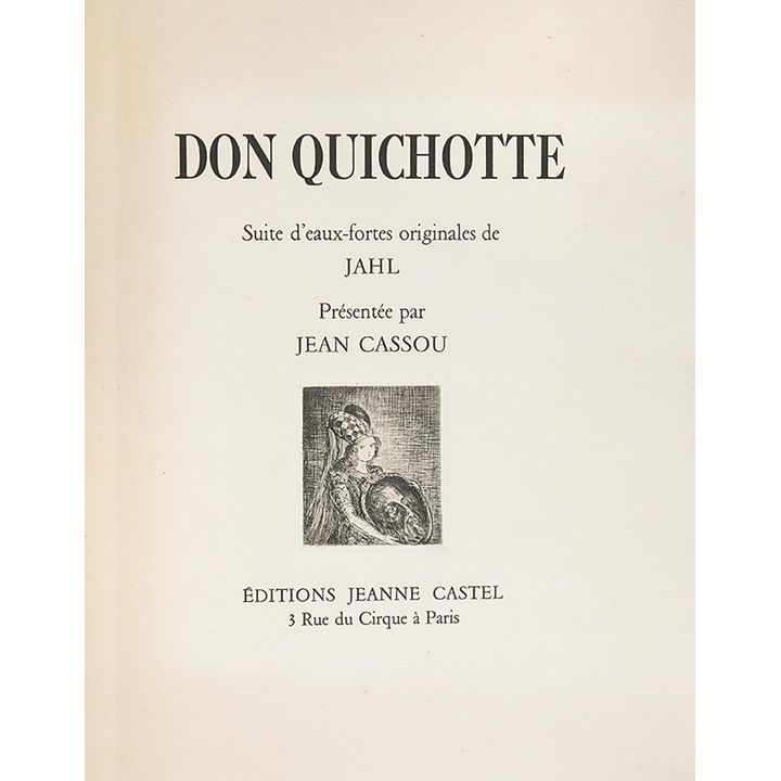 Władysław Jahl | Teka DON QUICHOTTE, Paryż, 1951 r.