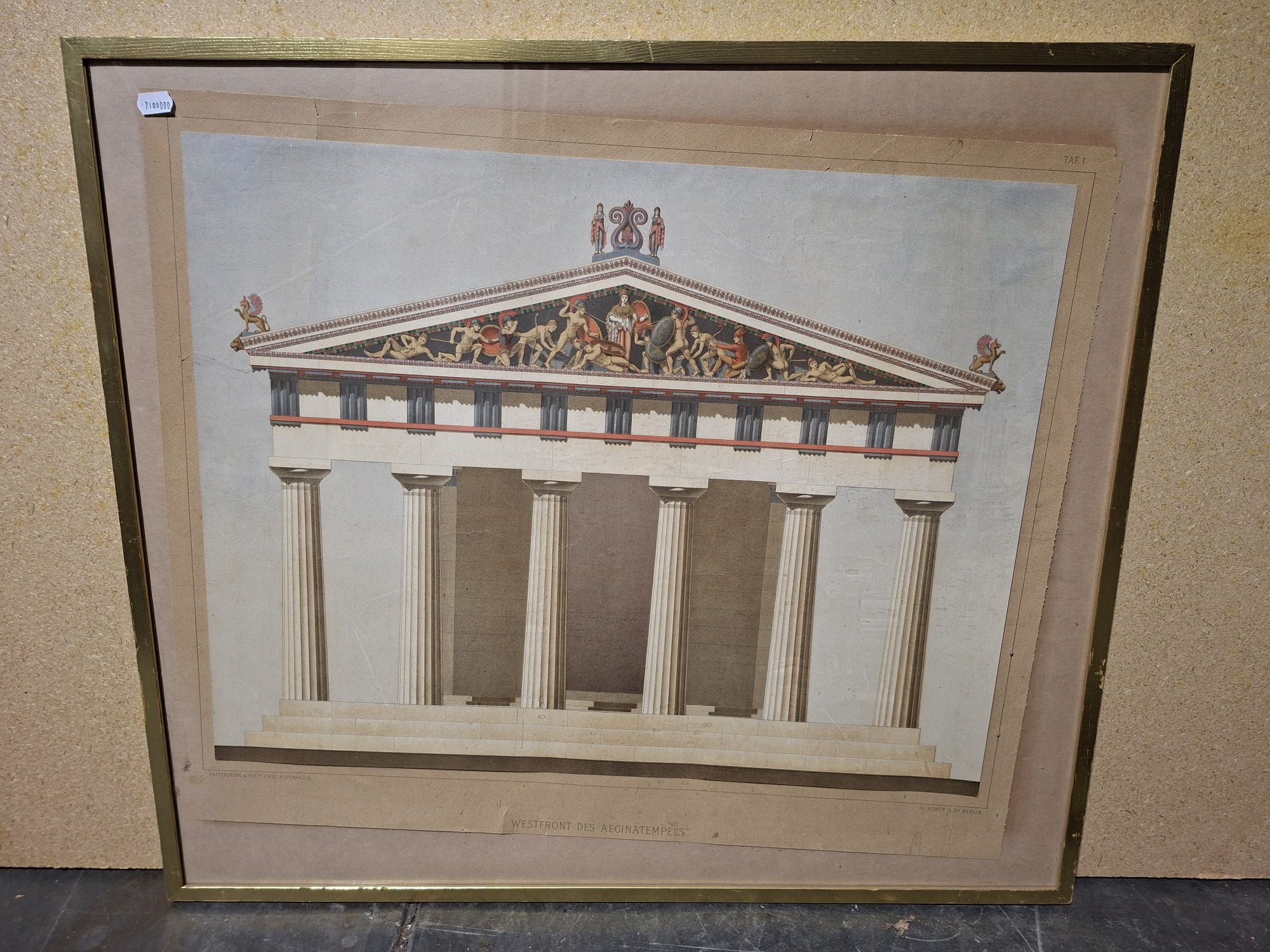 Restoration Of The Temple Of Aphaia