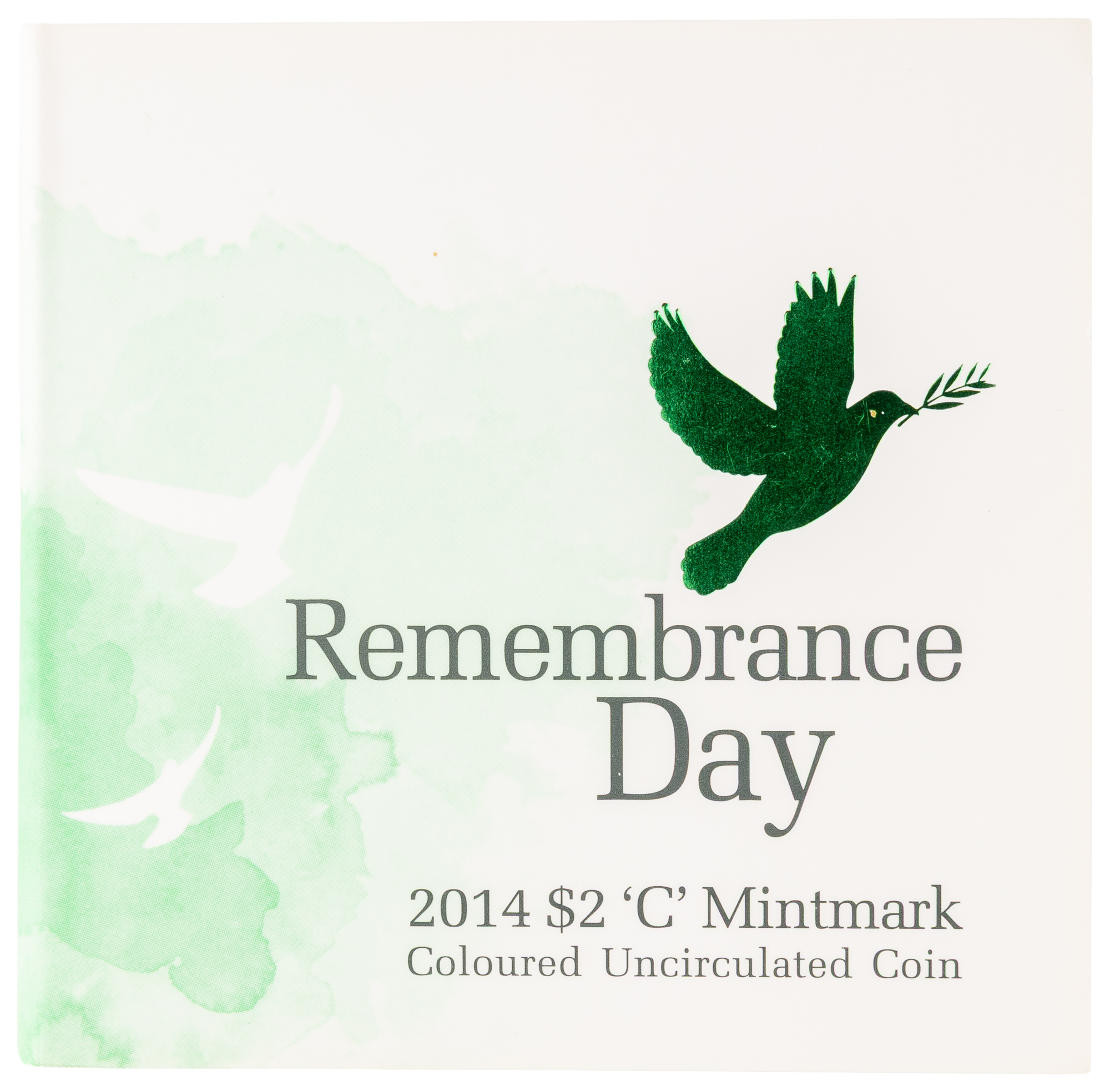 66 · Elizabeth II, Remembrance Day, Two Dollars, 2014-C,  UNC