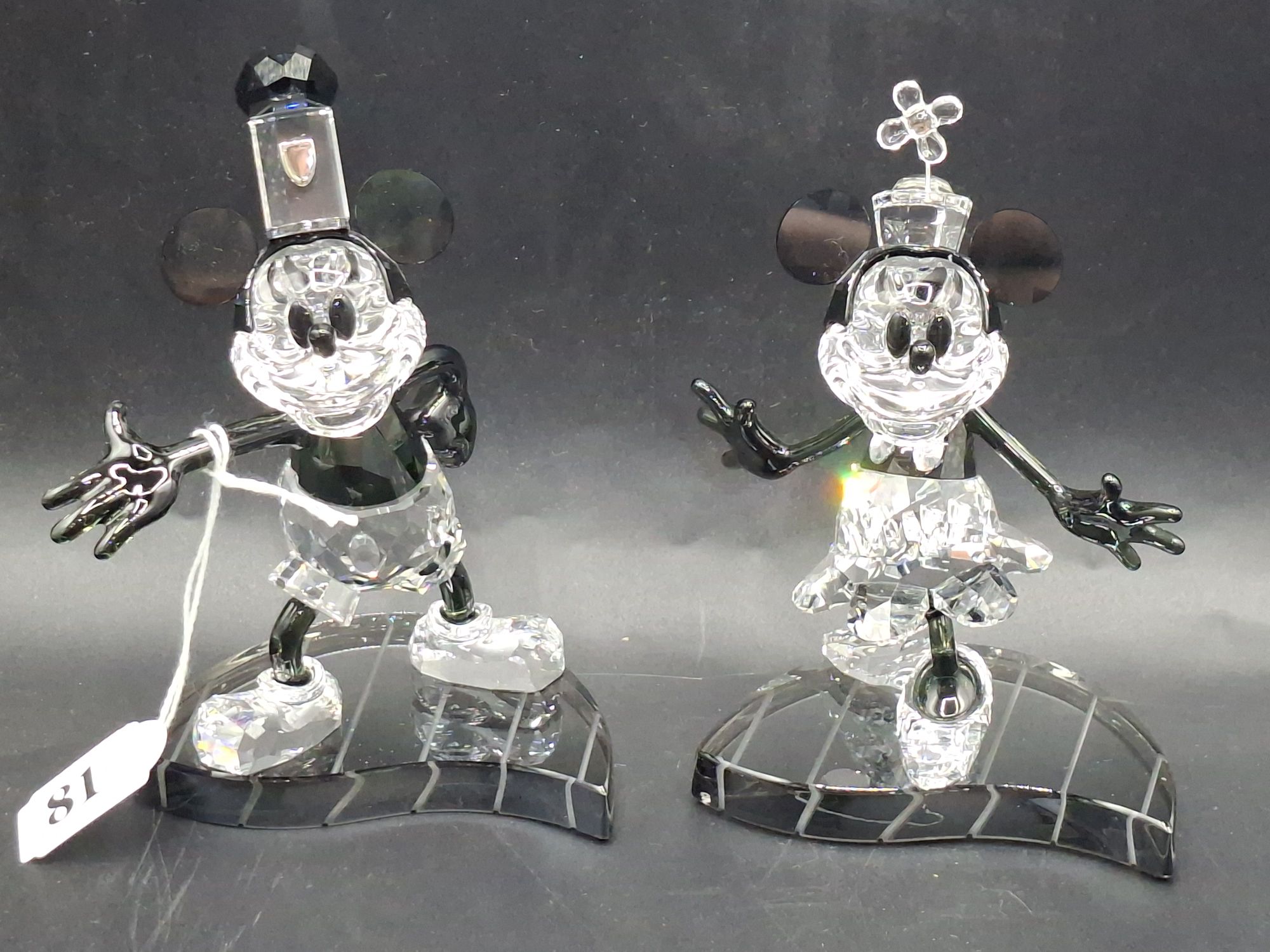 81 · SWAROVSKI CRYSTAL DISNEY FIGURINES