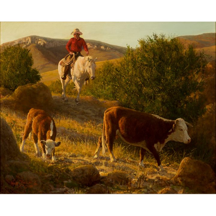 Wayne Baize (1943- ), Shadows of the Evening