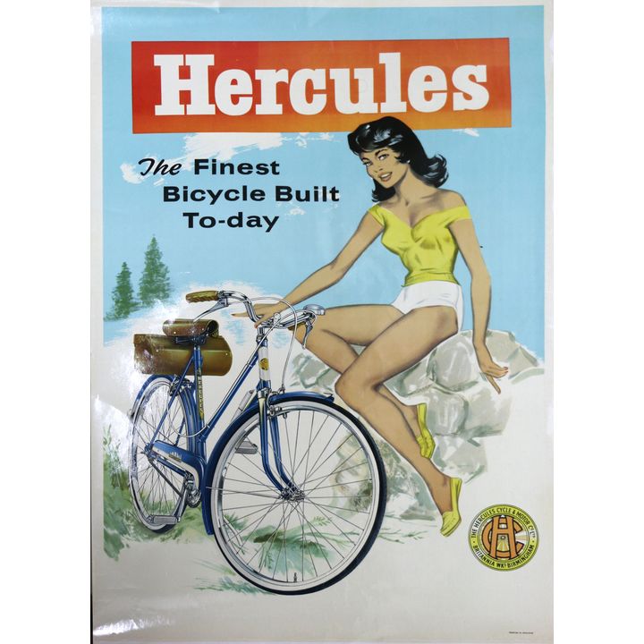 POSTER  -  HERCULES BICYLES