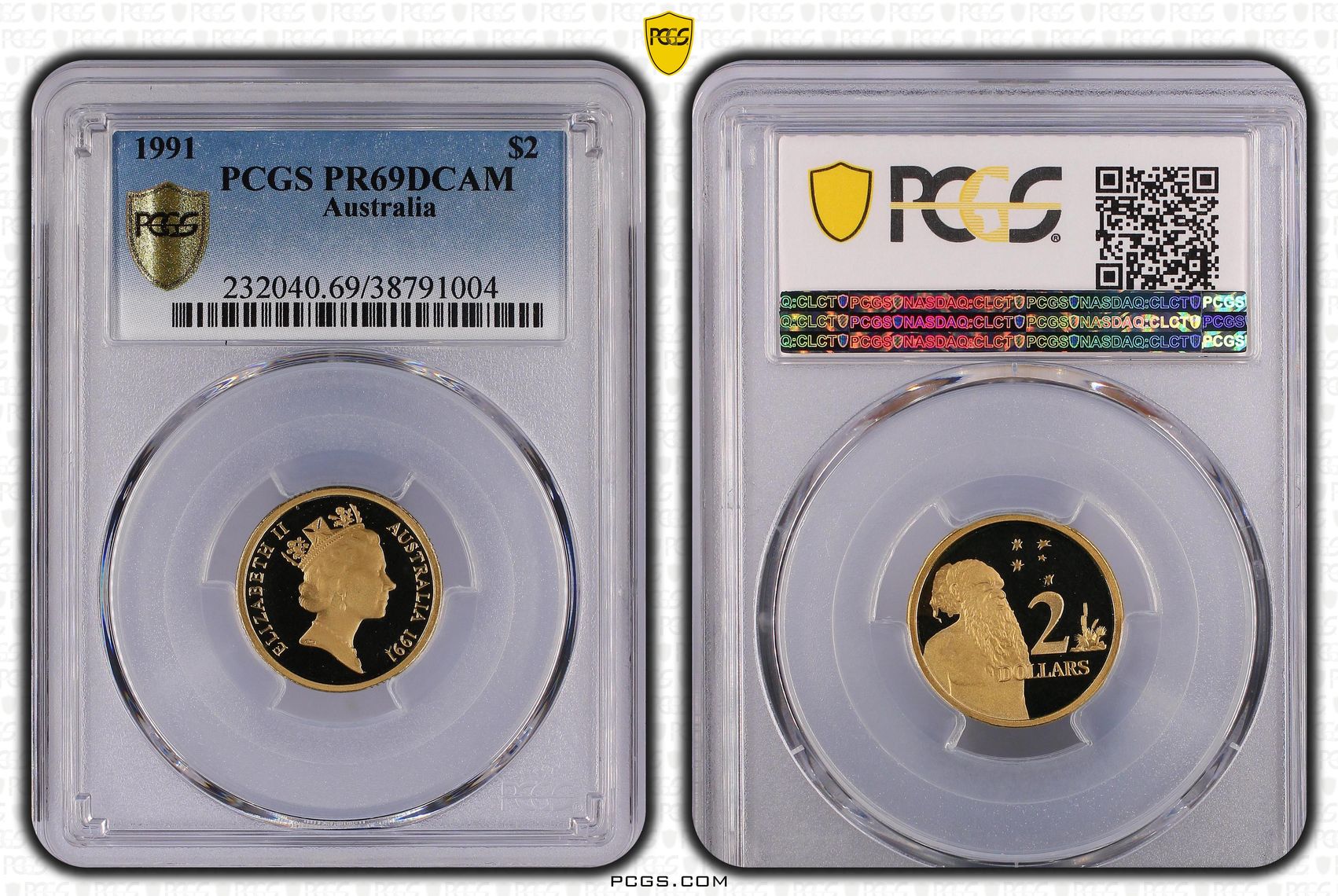 Two Dollar, 1991, PCGS PR69DCAM