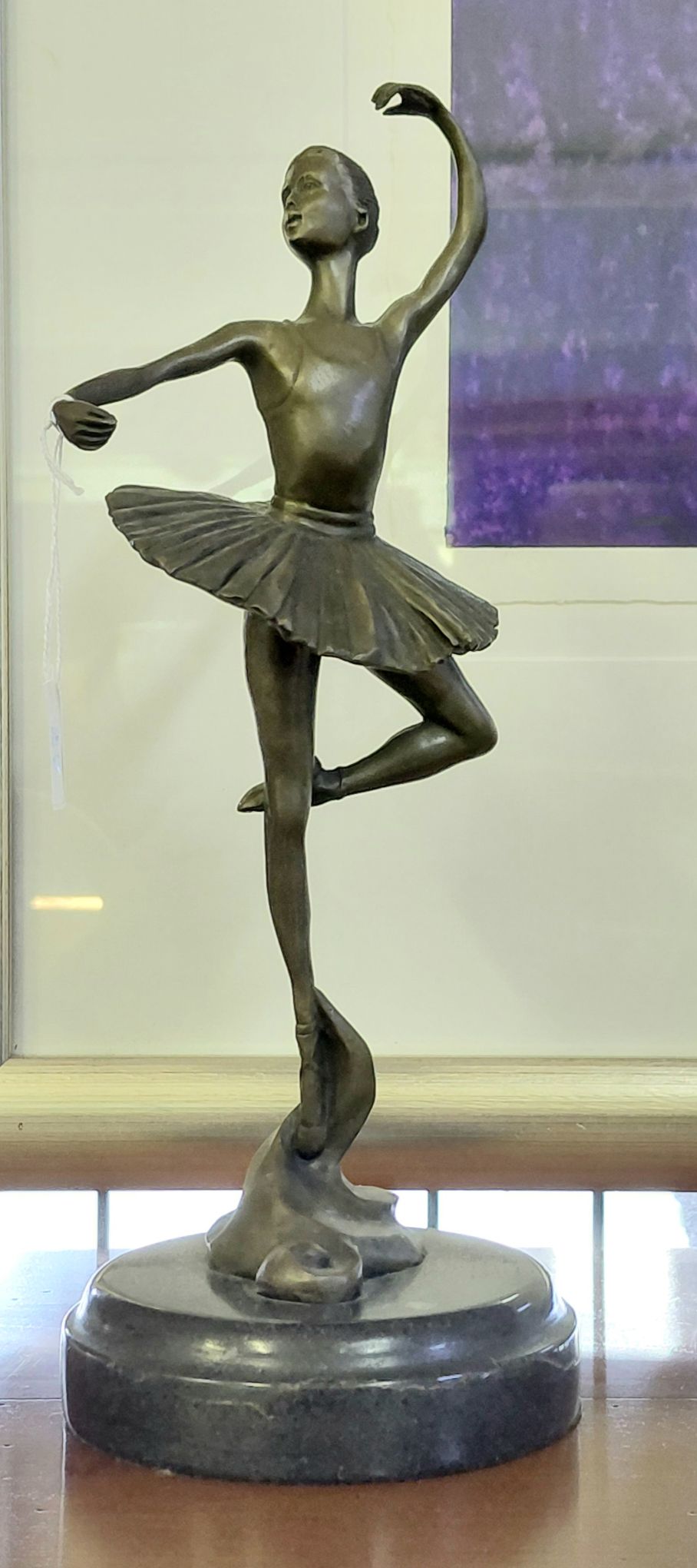 27 · BRONZE BALLERINA STATUE