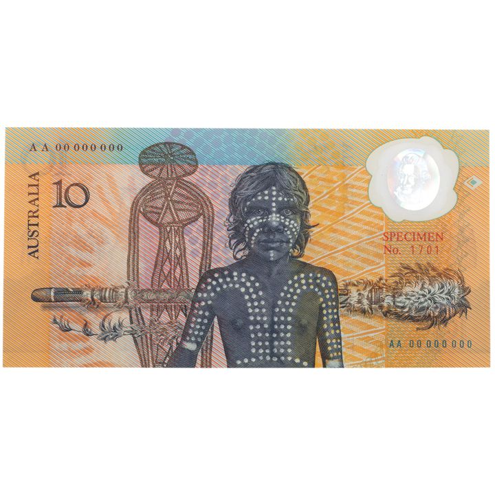 Johnston/Fraser, Ten Dollars, 1988, UNC