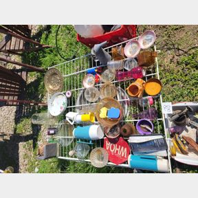 Big assortment of misc glassware and other things