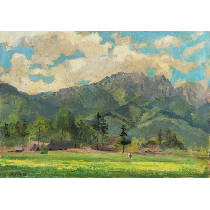 Stanisław Gałek | Widok na Giewont