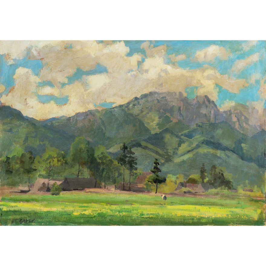 Stanisław Gałek | Widok na Giewont