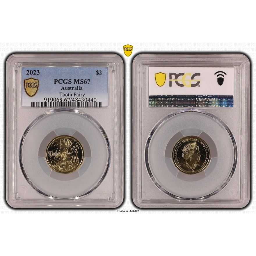 Tooth Fairy $2 Coin - MS67