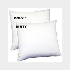 Luscious Living - Pillow Continental Size - Sleep Solutions Range - 1 Only - DIRTY-51719/2203 B2 S4