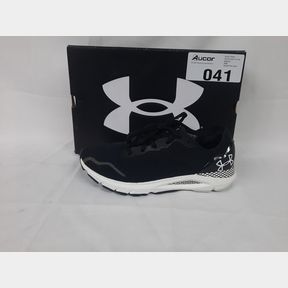 UNDER ARMOUR WOMEN S HOVR SONIC 6 ROAD RUNNING SHOES - BLACK/WHITE - BLACK / WHITE - WOMEN UK 6