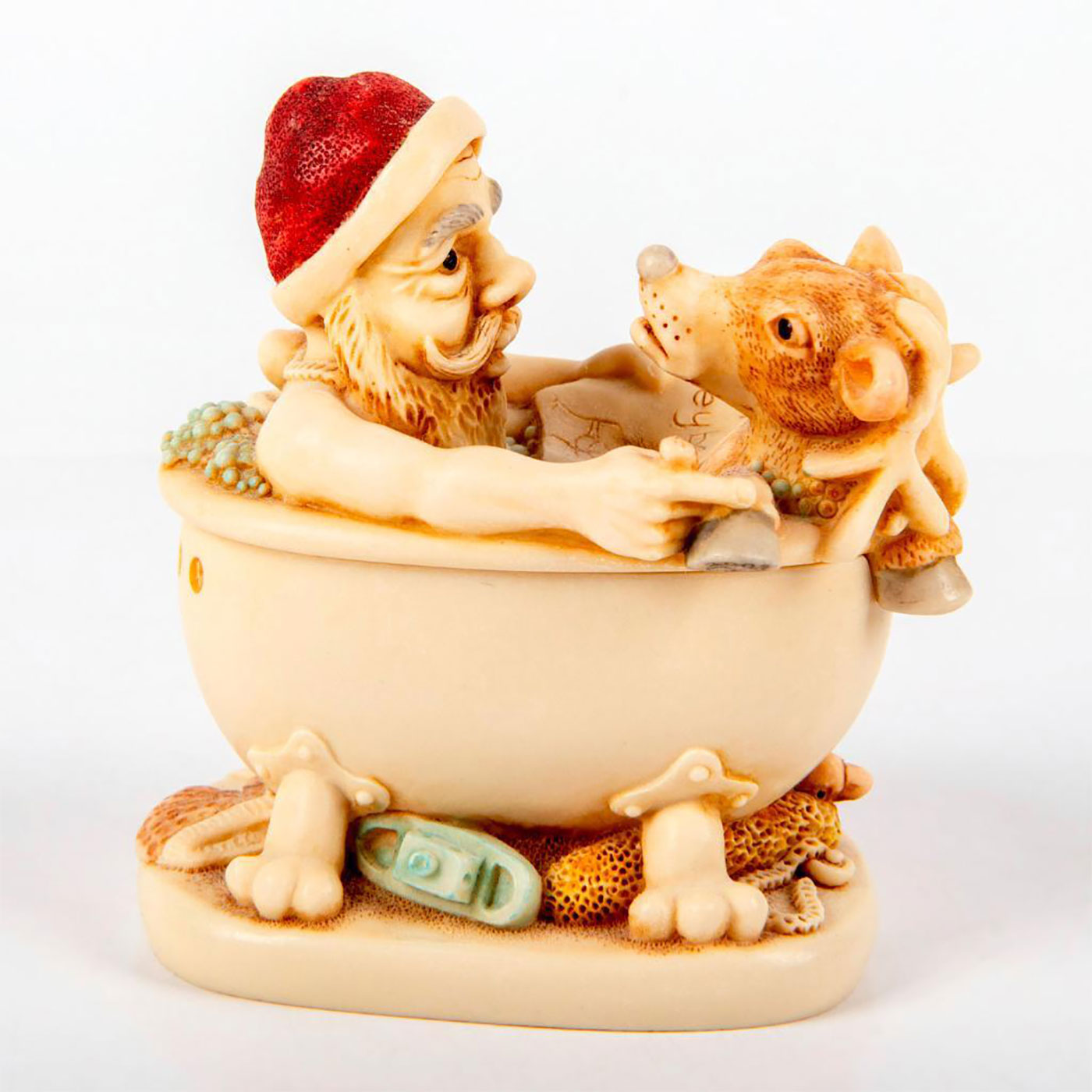 Harmony Kingdom Holy Water トレジャージェスト Harmony Kingdom Figurine, Treasure Jests, Holy Water | Lion and