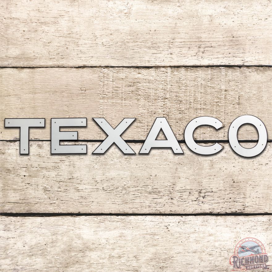 Texaco SSP Oil Tanker Letters Sign - 9