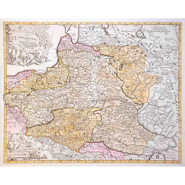 Jan Barend Elwe | La Pologne Divisée en Royaume de Pologne…