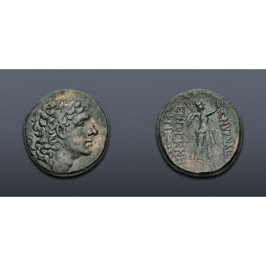 Phrixios IONIA, Smyrna. Circa 88-85 BC. Æ (24.5mm, 14.23 g, 12h). Mithradatic ...