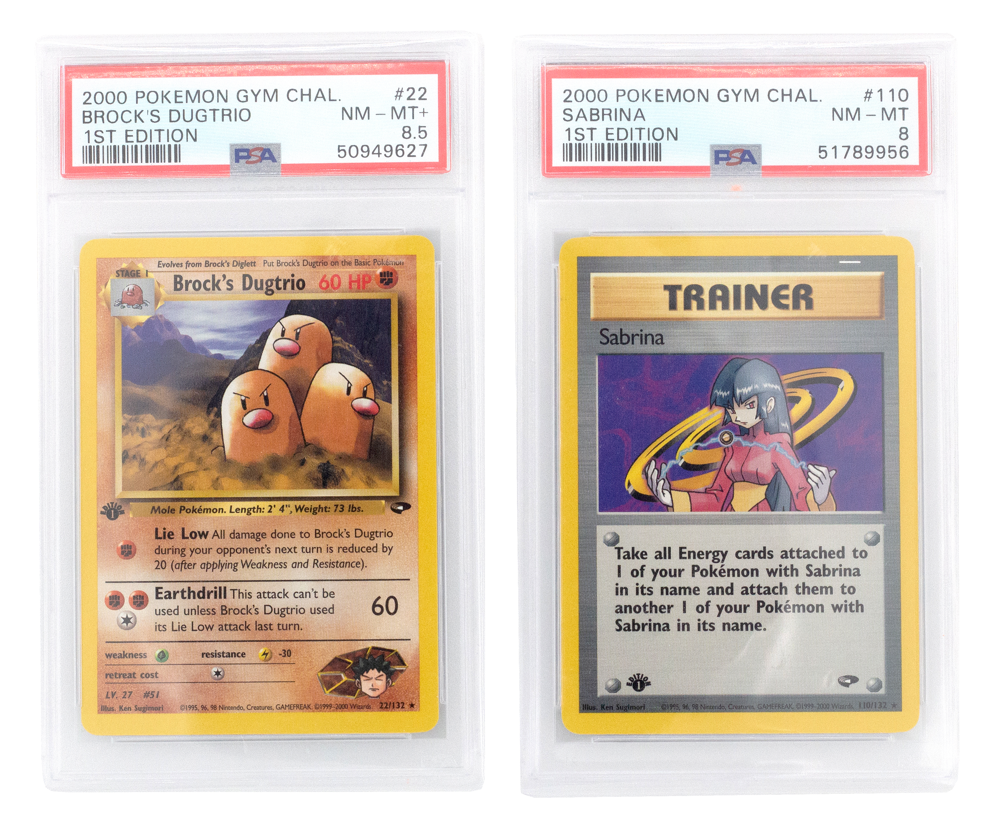 386 · Pokemon, Gym Challenge Pair, 2000, PSA