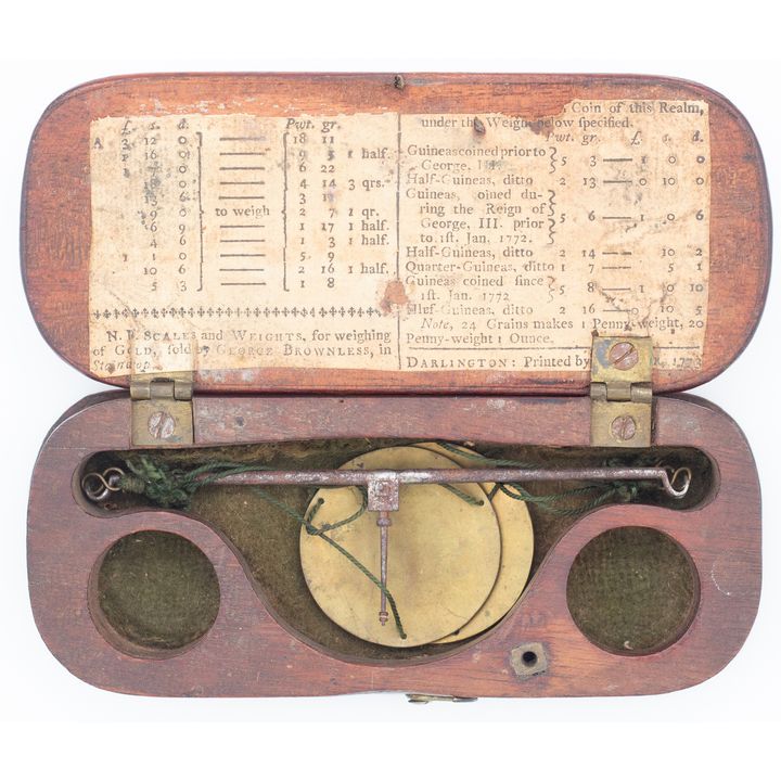 Darlington Guinea Scales, 1773, VF