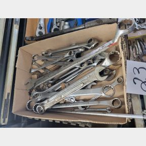 Large assortment of Craftsman mostly end wrenches