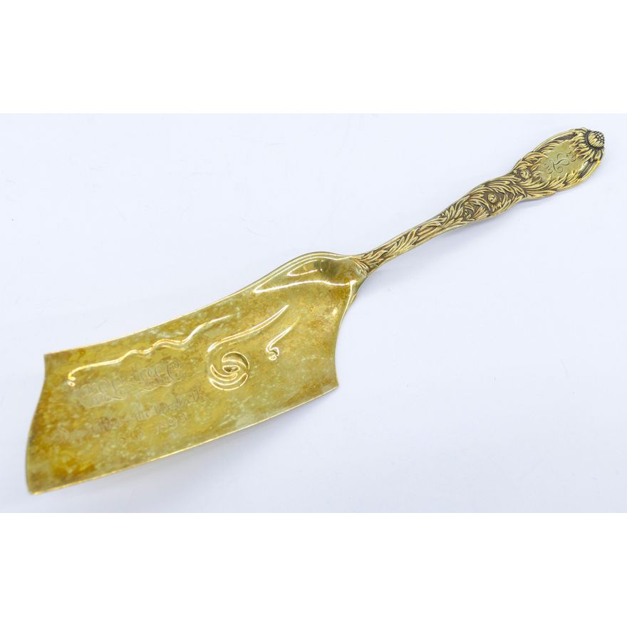 Antique Tiffany & Co. ''Chrysanthemum'' Fish Server