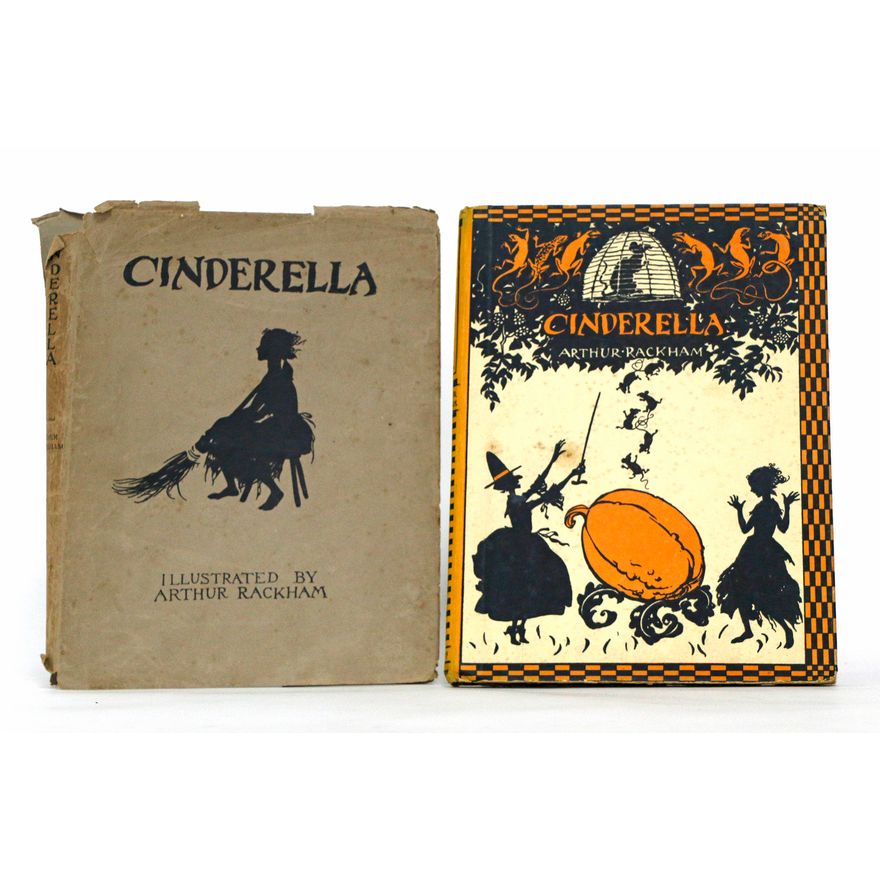 RACKHAM, ARTHUR [illustrator], EVANS, C.S. [told by] - Cinderella.