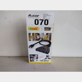 HDMI SPLITTER SWITCH 3 PORT SUPPORT 4K ULTRA HD - 56CM -