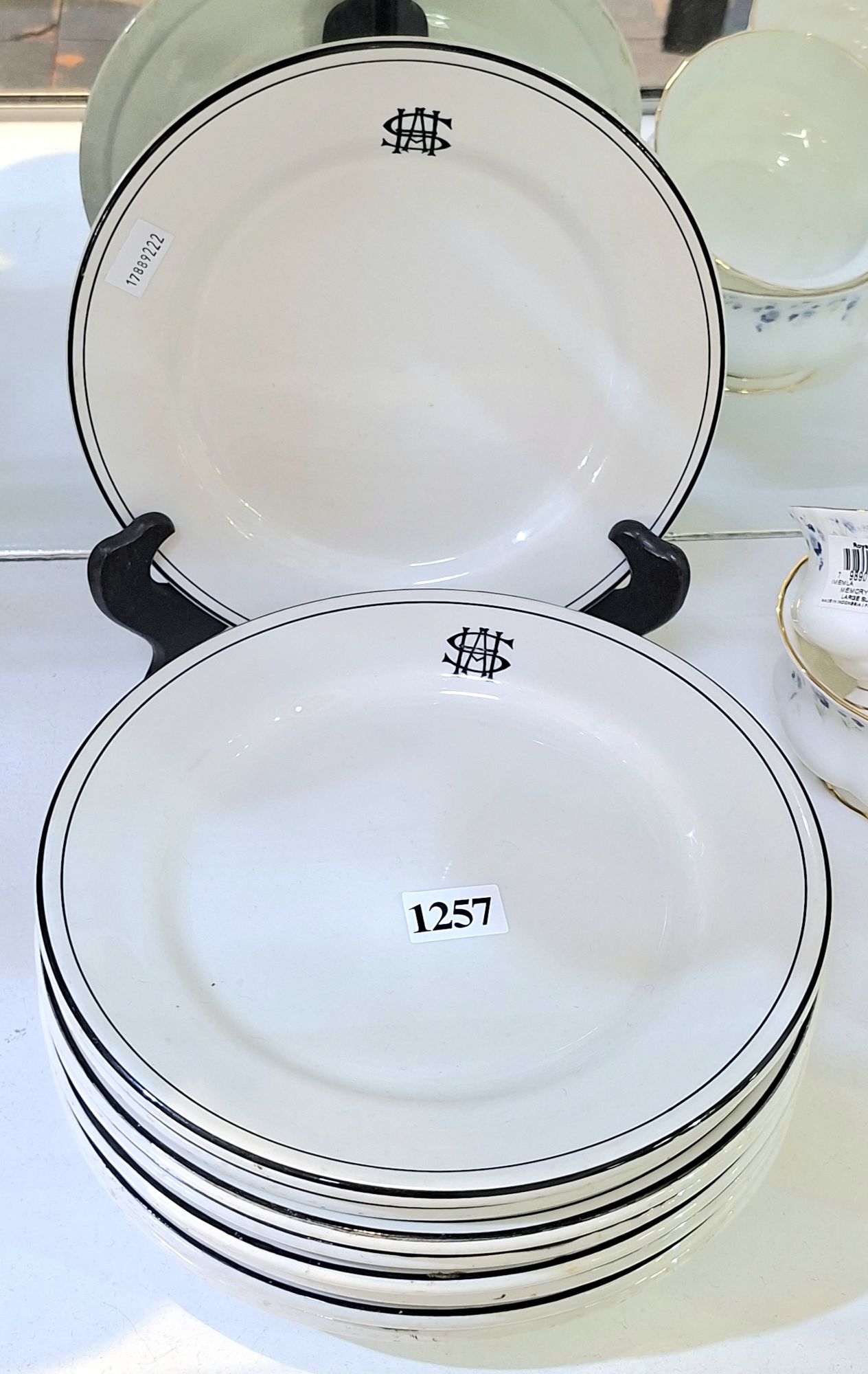 1257 · GRINDLEY HOTEL WARE SIDE PLATES