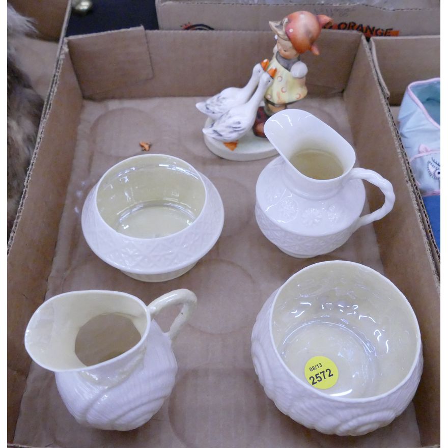 Box Belleek Sugar Creamers