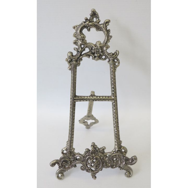 SILVERPLATED EASEL