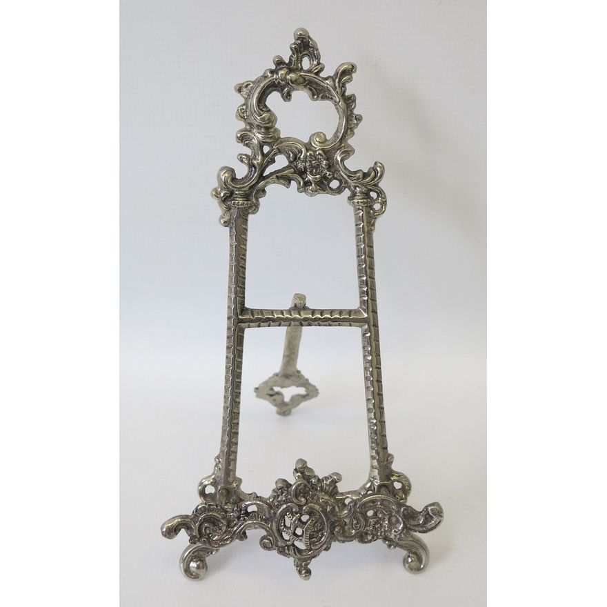 SILVERPLATED EASEL