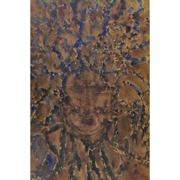 Mark Tobey ''Fusion'' 1954 Tempera