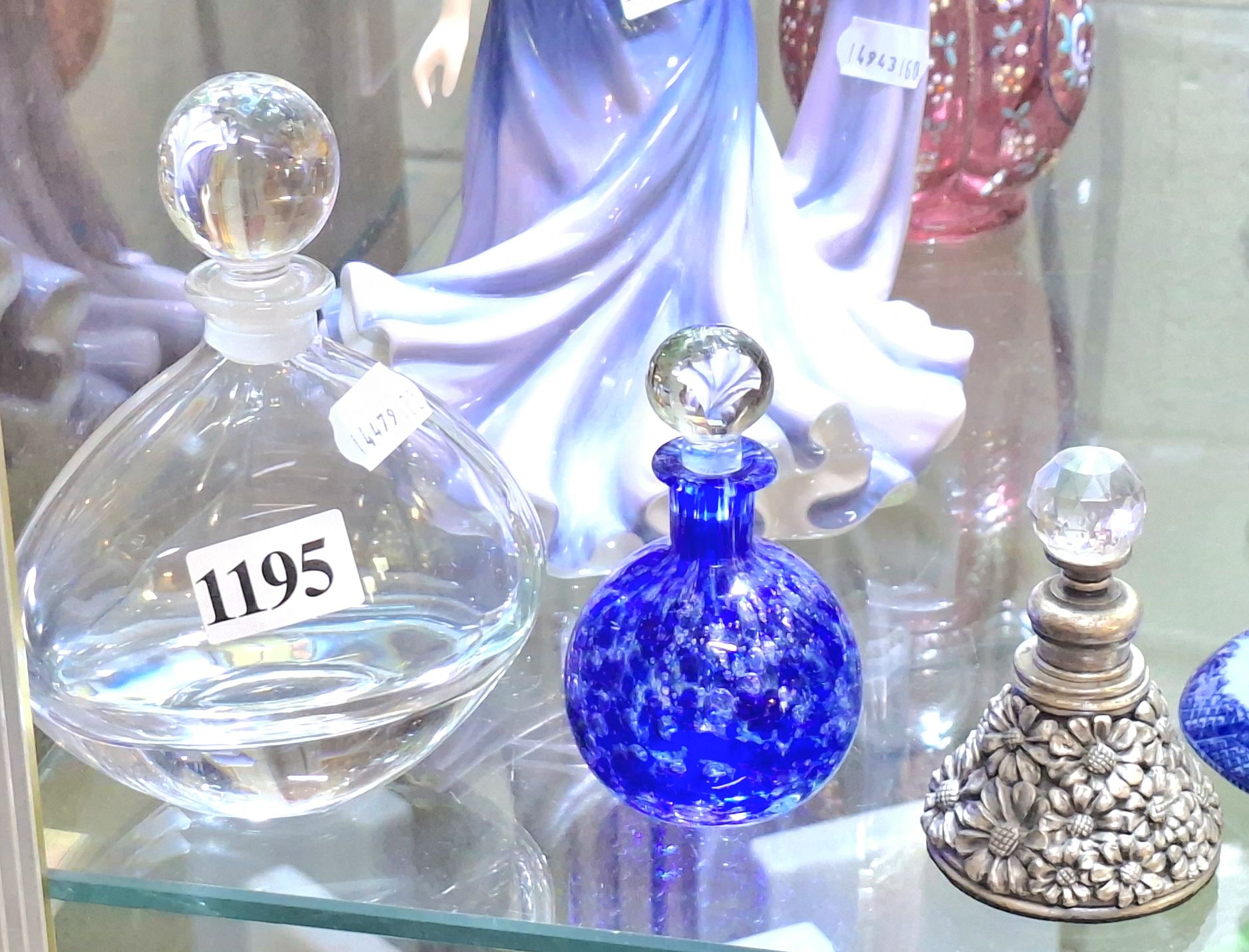 1195 · THREE SCENT BOTTLES